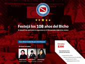 Argentinos Juniors: Fiesta aniversario de los 108 años