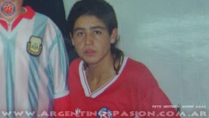 Argentinos Juniors: Juan Román Riquelme con la camiseta del Bicho