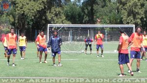 Argentinos Juniors: Práctica en la UTA