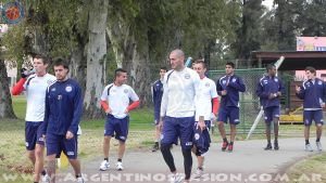 Argentinos Juniors: Entrenamiento en la UTA