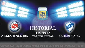 Historial de Argentinos Juniors & Quilmes