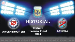 Historial de Argentinos Juniors & Arsenal