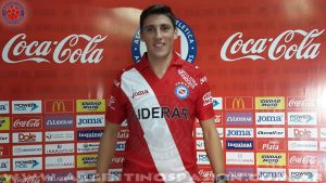Argentinos Juniors: Se sumó el delantero Gonzalo Castillejos