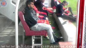 Argentinos Juniors: Nico Freire lesionado en su pie izquierdo