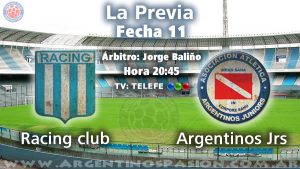 'Argentinos Juniors', 'La Paternal', 'Argentinos Pasión', 'Semillero del Mundo', 'Bichos Colorados', 'Racing Club', Racing, previa