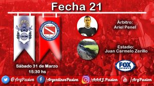 'Argentinos Juniors', 'La Paternal', 'Argentinos Pasión', 'Semillero del Mundo', 'Bichos Colorados', previa, 'Newell's Old Boys', Newell's, Rosario, SuperLiga, 'fecha 21'