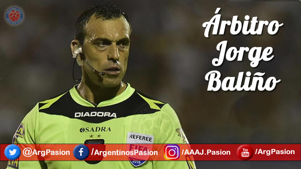 Argentinos Juniors, árbitro Jorge Baliño