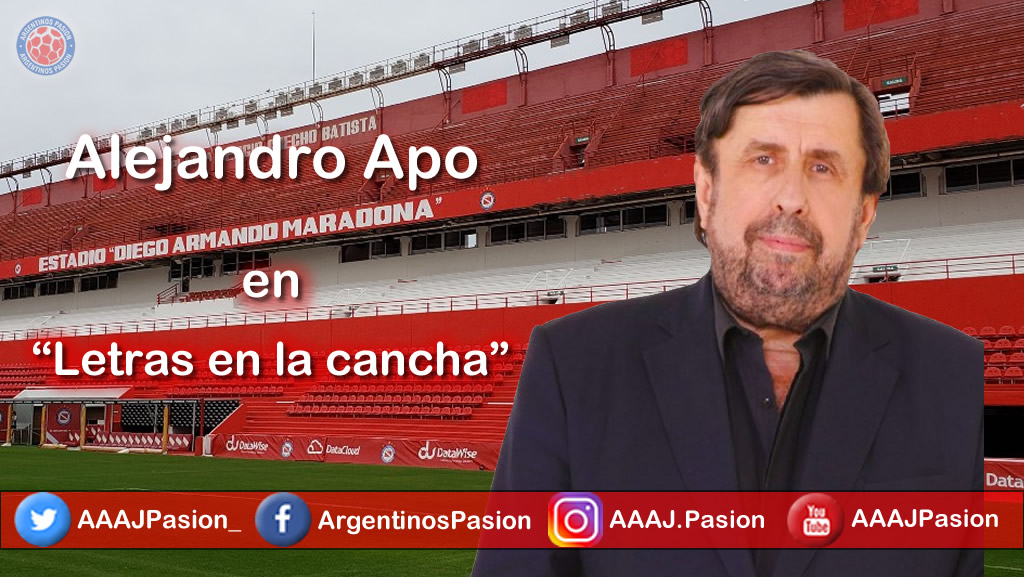 Argentinos Juniors, Alejandro Apo, Ciclo Letras en la cancha, AAAJ