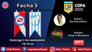 La previa, Argentinos Juniors, Atlético Tucumán