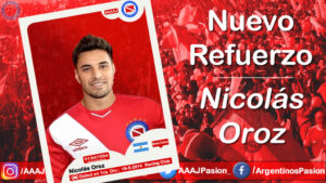 Argentinos Juniors, Nicolás Oroz